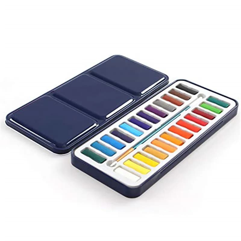 Watercolor Paint Set — 24 Colors